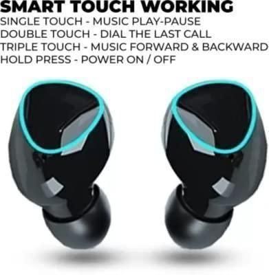 M10 TWS Wireless Earphone Touch Bluetooth Earplugs Use as a power bank  Noise Reduction Headphones with Digital Display Black