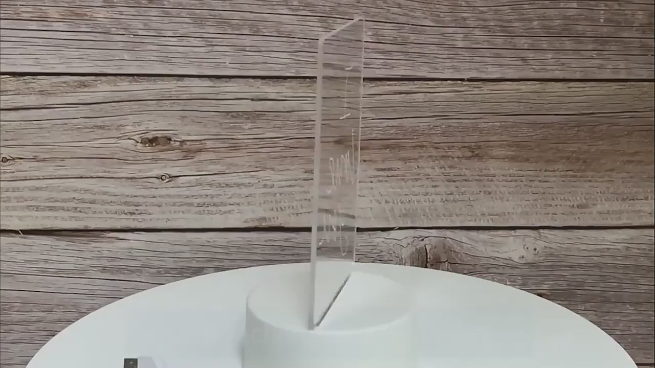 writing board with light